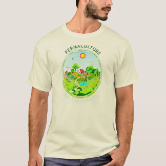 Permaculture T skjorta Tee Shirt