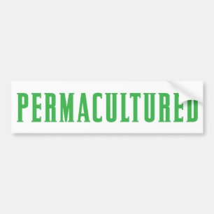 Permacultured Bildekal