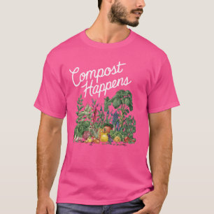 Permakultur Jordbruk Jordbruk Trädgård Stad Fa T Shirt