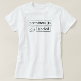 permanent, felmärkt magnetisk design t shirt