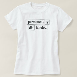 permanent, felmärkt magnetisk design t shirt