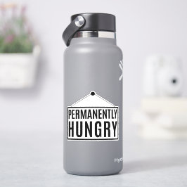 Permanent Hungrig Klistermärken