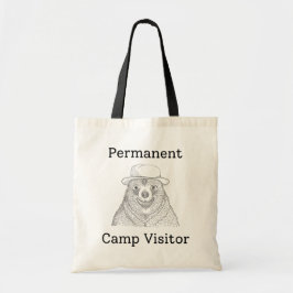 Permanent lägerbesökare tygkasse