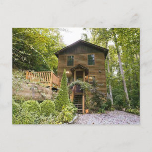 Permanent Vacation Honeymoon Cabin-vykort Vykort