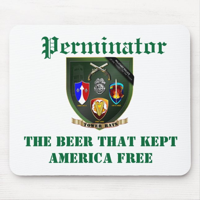 Perminator Mousepad Musmatta (Framsidan)