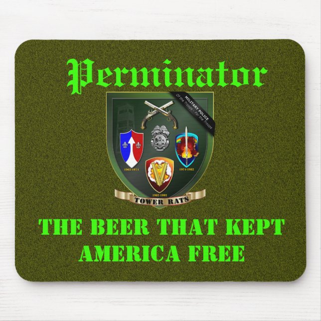 Perminator Mousepad Musmatta (Framsidan)