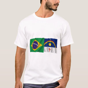 Pernambuco & Brasilien som vinkar flaggor Tröja