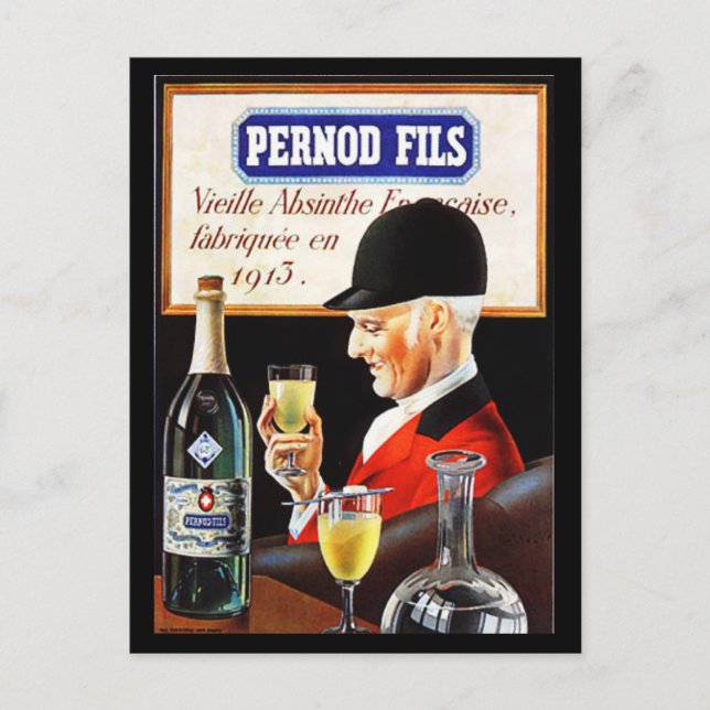 Pernod Fils Vykort (Framsida)