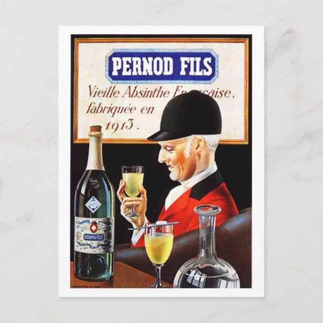 Pernod Fils Vykort (Framsida)