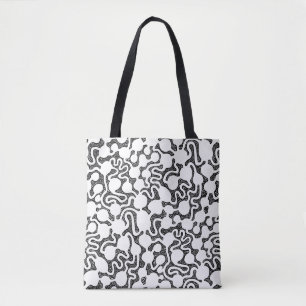 Perpetual Ant Farm - Black and White Tygkasse