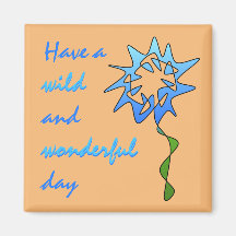 Perpetual Blue Wildblomma "Vild and Wonderful Day"