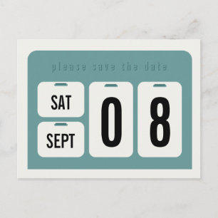 Perpetual Calendar Spara datum meddelande Vykort