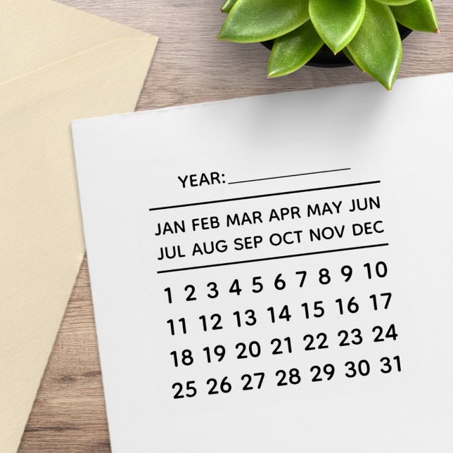 Perpetual Calendar Stämpel (Skapare uppladdad)