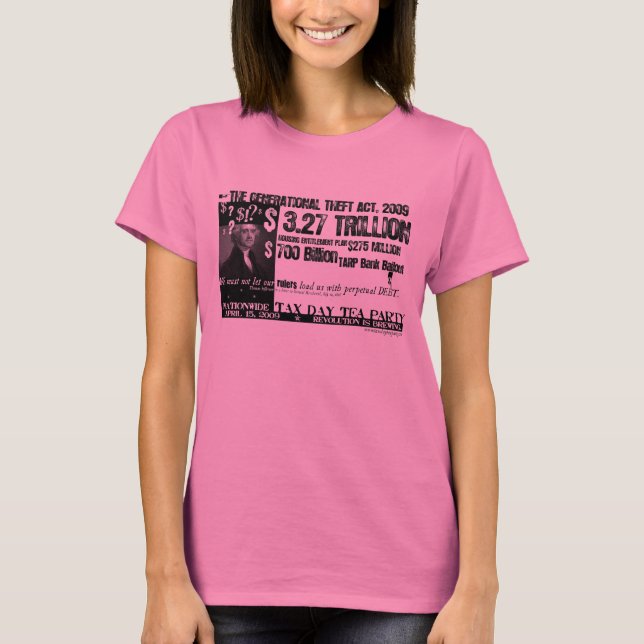 Perpetual Debt Shirt T-shirt (Framsida)