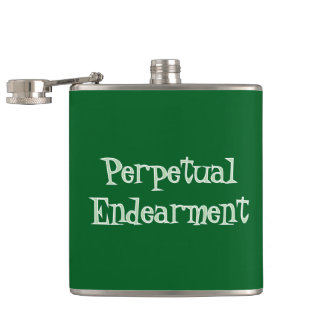 Perpetual Endearment Vinyl Wrapped Flask Fickplunta