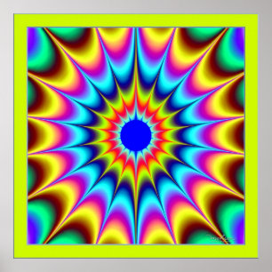 Perpetual Fractal Energy Poster