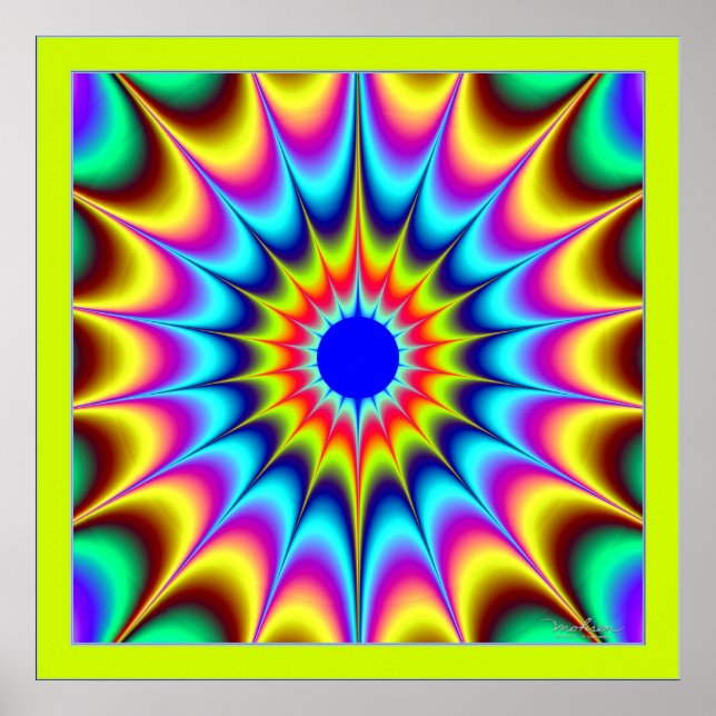 Perpetual Fractal Energy Poster (Framsidan)