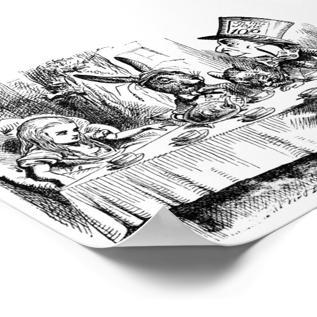 Perpetual Tea Party Poster (Hörn)