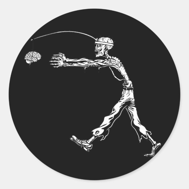 Perpetual Zombie Runt Klistermärke (Framsida)