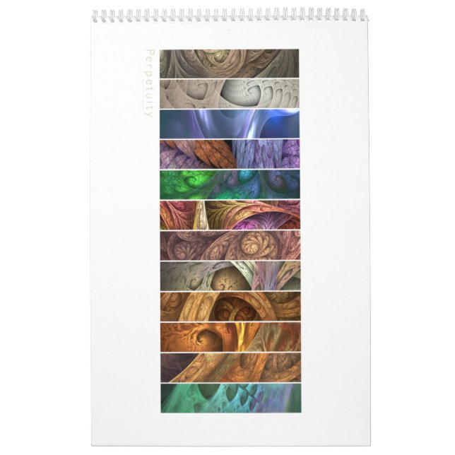 "Perpetuity" Fractal Kalender (Omslag)