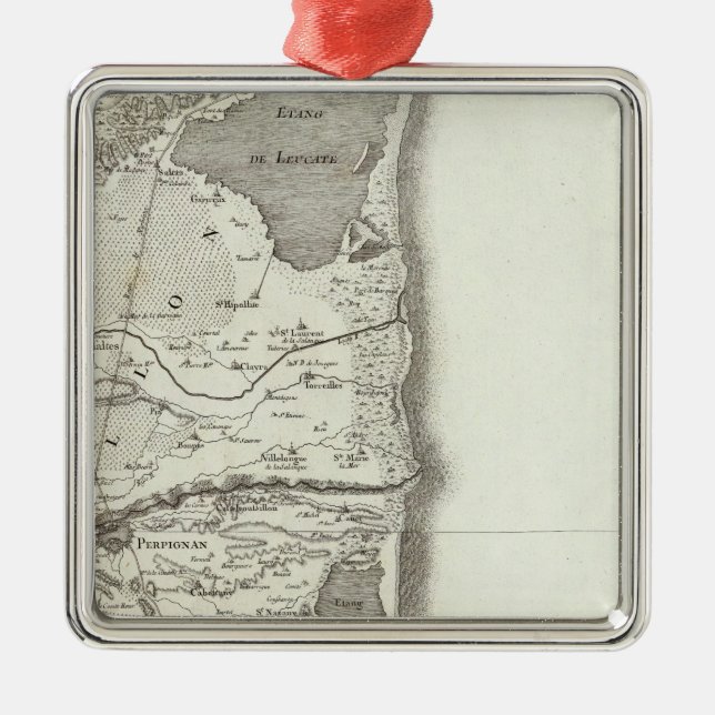 Perpignan Julgransprydnad Metall (Framsidan)