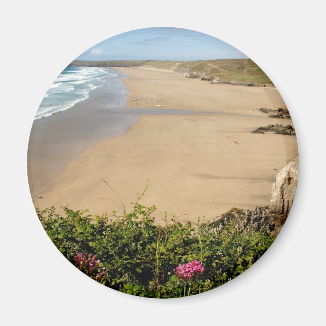 Perranporth Beach Magnet (Framsidan)