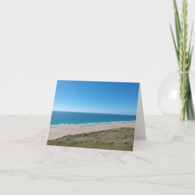 Perranporth Seaview. Kort (Framsida)