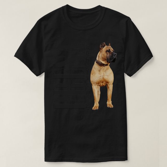 Perro de Presa Canario Dogo Canario (11) T Shirt (Design framsida)