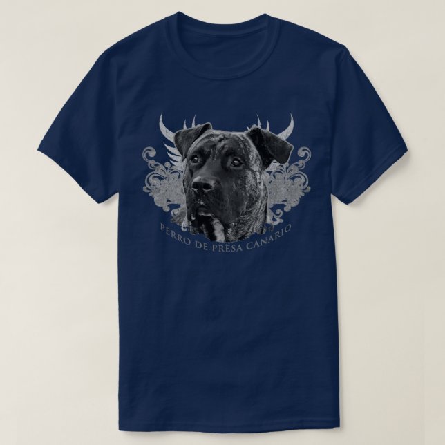Perro de Presa Canario Dogo Canario (8) T Shirt (Design framsida)