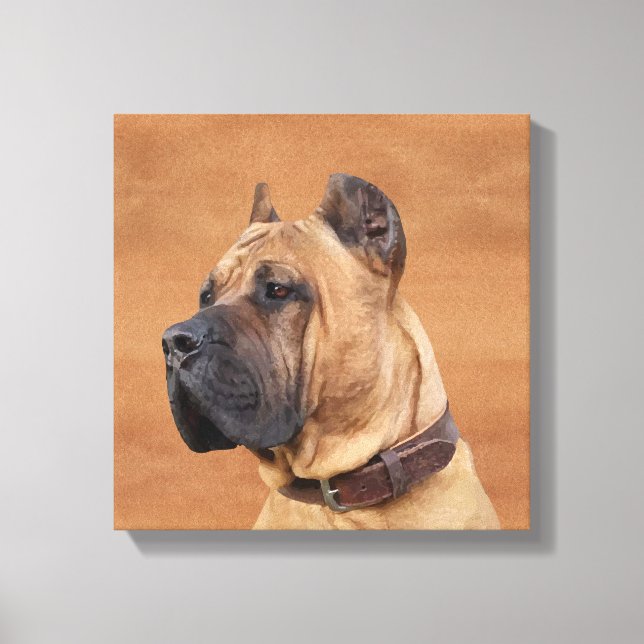Perro de Presa Canario - Dogo Canario Canvastryck (Framsida)