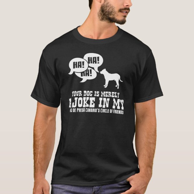 Perro de Presa Canario Tee Shirt (Framsida)