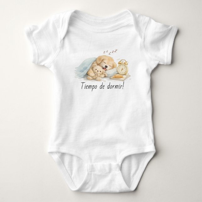 perro durmiendo t shirt (Framsida)