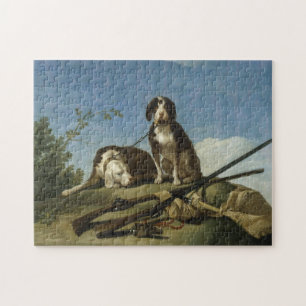 Perros en traílla pussel