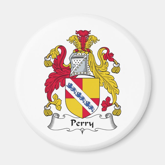 Perry Family Crest Magnet (Framsidan)