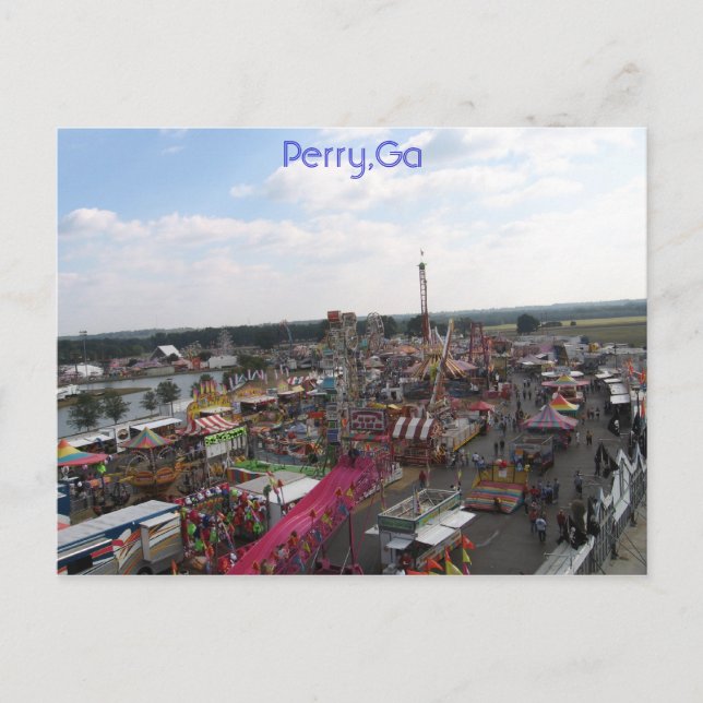 Perry,Ga Vykort (Framsida)