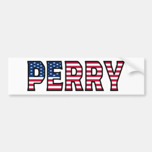 Perry Namn Vorname USA Aufkleber Sticker Auto Bildekal