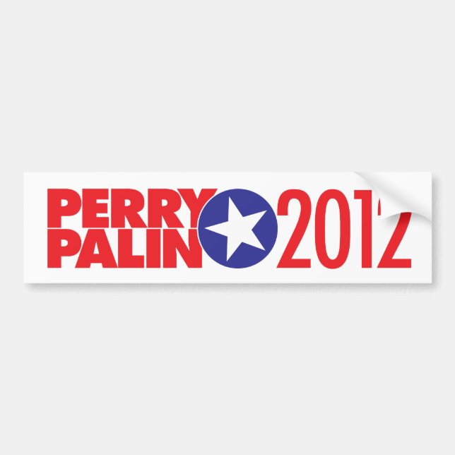 Perry Palin 2012 Stjärna Bildekal (Framsidan)