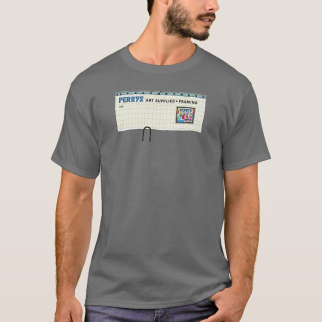 Perrys konstföremål t shirt (Framsida)