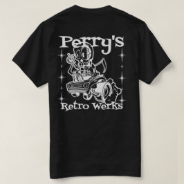 Perrys Retro skjorta för Werks mörk Tee