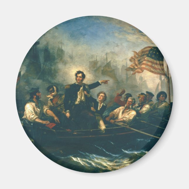 Perrys seger av William Powell från 1865 Magnet (Framsidan)