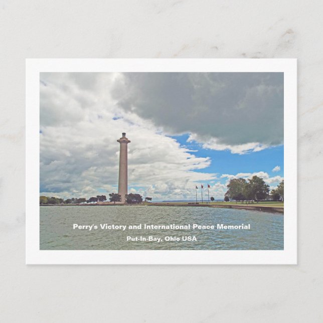 Perrys seger och fredsminnesmärke för Internatione Vykort (Framsida)