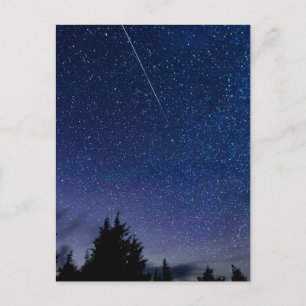 Perseid Meteor Shower Vykort