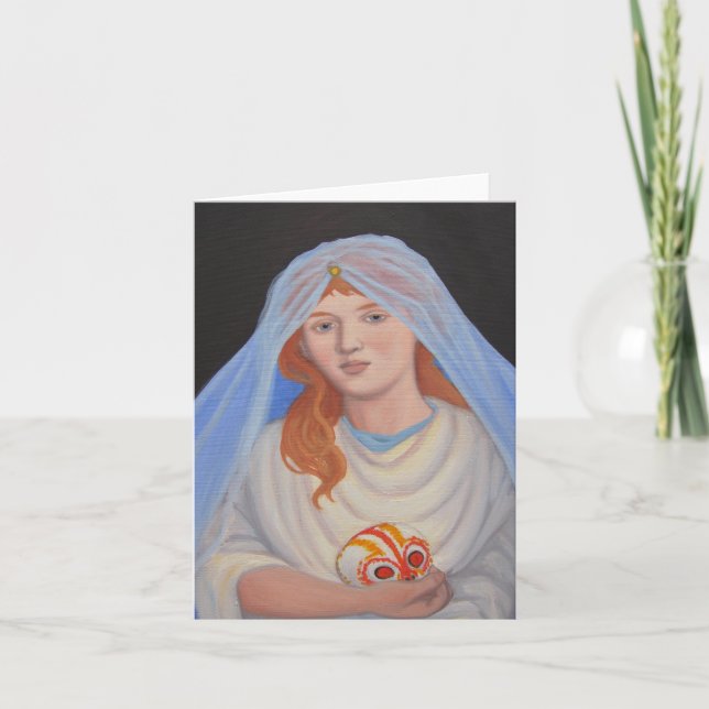 Persephone - day of the dead kort (Framsida)