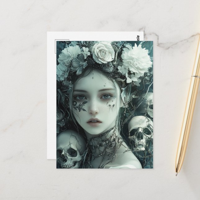 Persephone Flowers and Döskallars Vykort (Fram/Back In Situ)