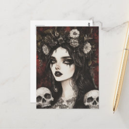 Persephone Goth Vykort