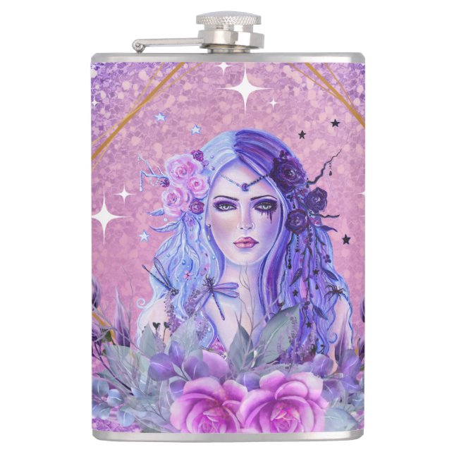 Persephone guddess art av Renee Thermal Tumbler Fickplunta (Framsidan)