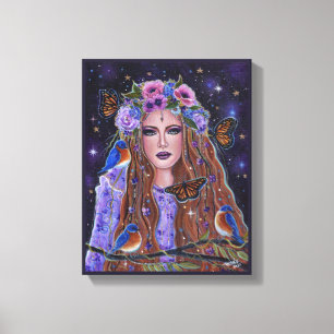 Persephone guddess av Renee L Lavoie Canvastryck