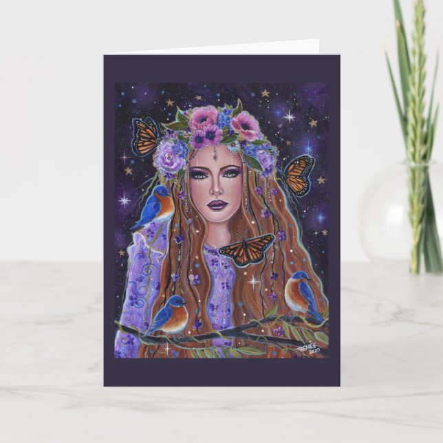 Persephone guddess av Renee L Lavoie Kort (Framsida)