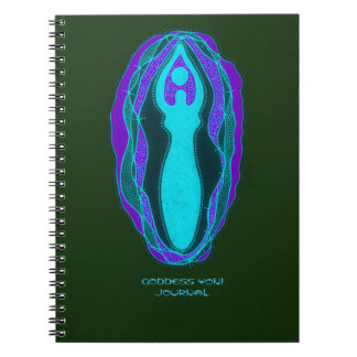 Persephone-gudinna Yoni Journal Anteckningsbok