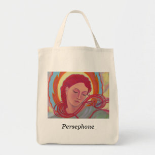 Persephone hänger lös tygkasse